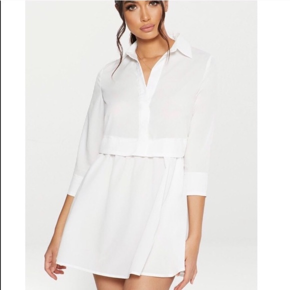 white shirt dress plt